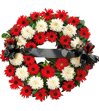 Wreath With Ribbon