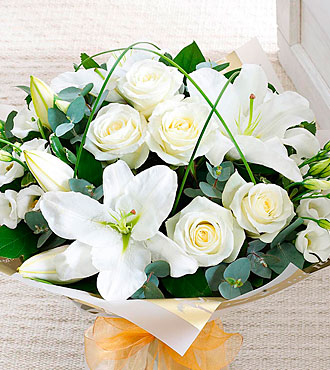 Wonderfully Whte Handtied