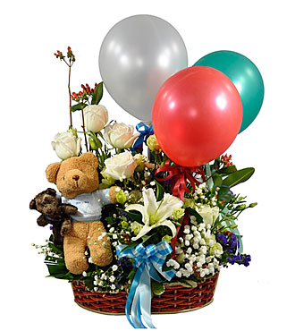 Basket of Flowers