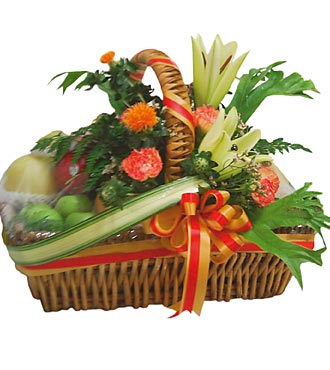 Fruit & Flowers Arrangmnt