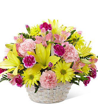 Basket of Cheer Bouquet