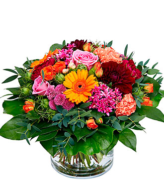 Low, tight Bouquet