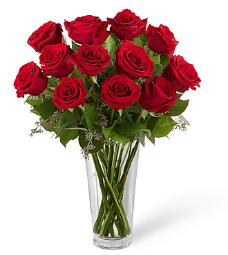 Long Stem Red Rose Bqt