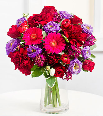 Romantic Bouquet in Purpl