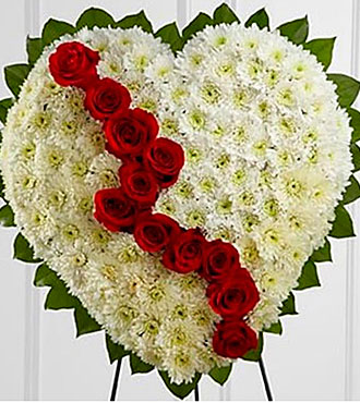 Broken Heart Wreath