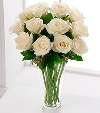White Rose Bouquet